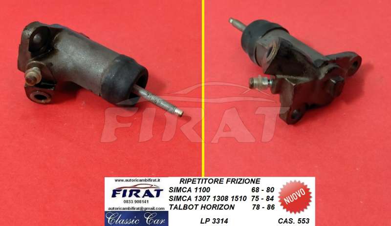 RIPETITORE FRIZIONE SIMCA 1100 1307 1308 1510 (3314)